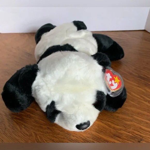 Ty Beanie Buddies Peking The Panda Bear with Tags 1998 Vintage